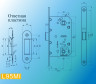 Механизм бесшумный (магнитный) - Сантехнический L95MI PB (полированная латунь)