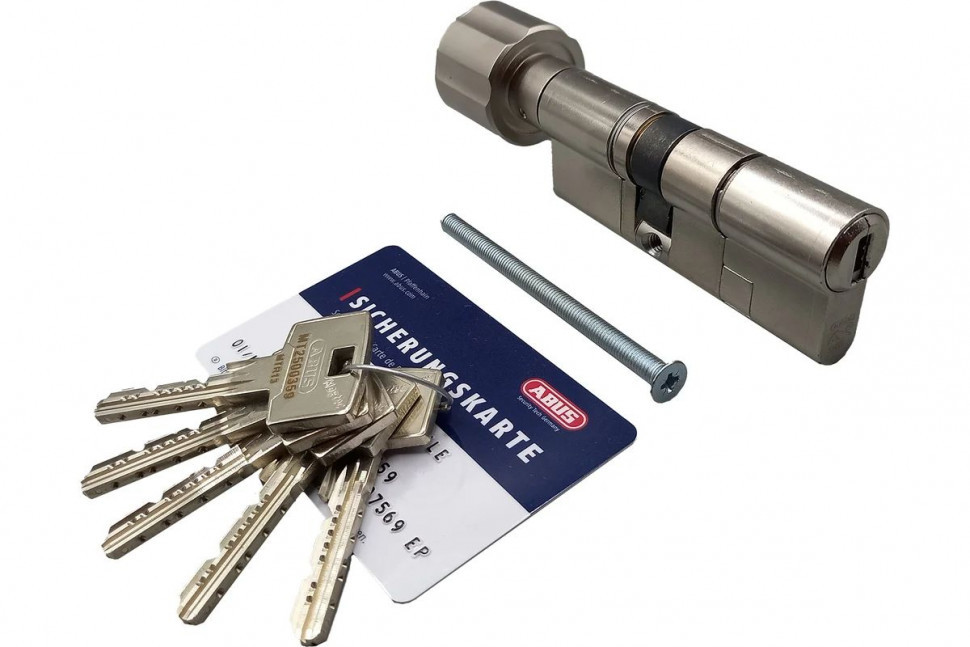 Механизм цилиндровый ABUS Magtec 85 мм (35*50) ключ/вертушка
