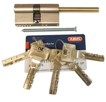 Механизм цилиндровый Abus Bravus 4000 MX (Абус) 95 мм (65*30) никель, кл/шток
