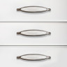 StahlBuro C0003-128 1 шт., AS состаренное серебро. Ручка-скоба мебельная  
