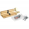 Механизм цилиндровый Kale-Kilit 164 OBS BME-Z/90 (50*40В) латунь, кл/верт